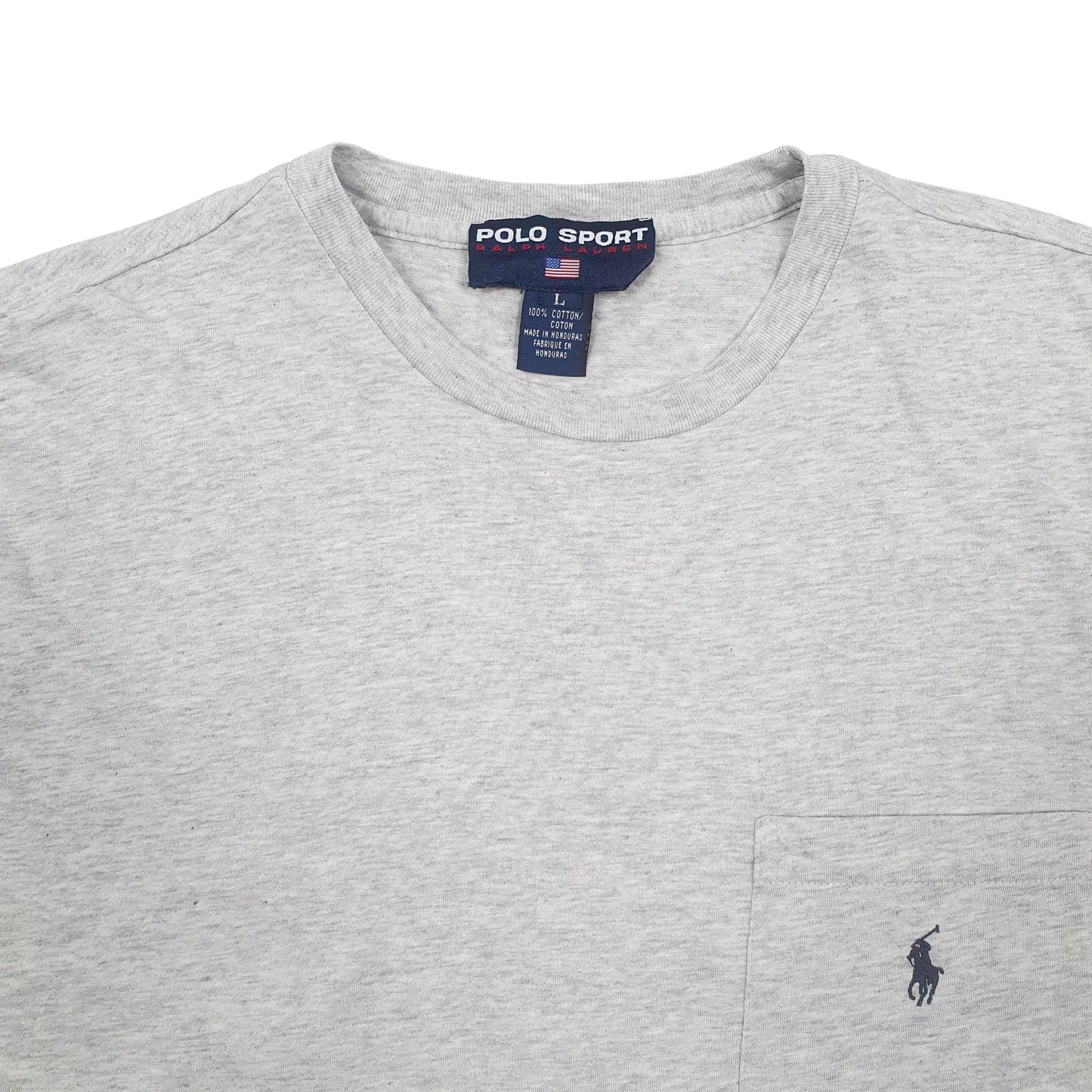 Mens Grey Polo Ralph Lauren Sport Short Sleeve T Shirt