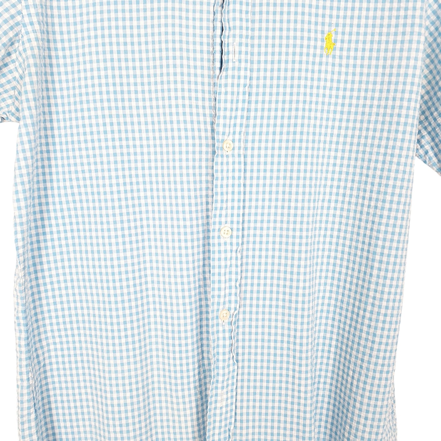 Mens Blue Ralph Lauren  Short Sleeve Shirt