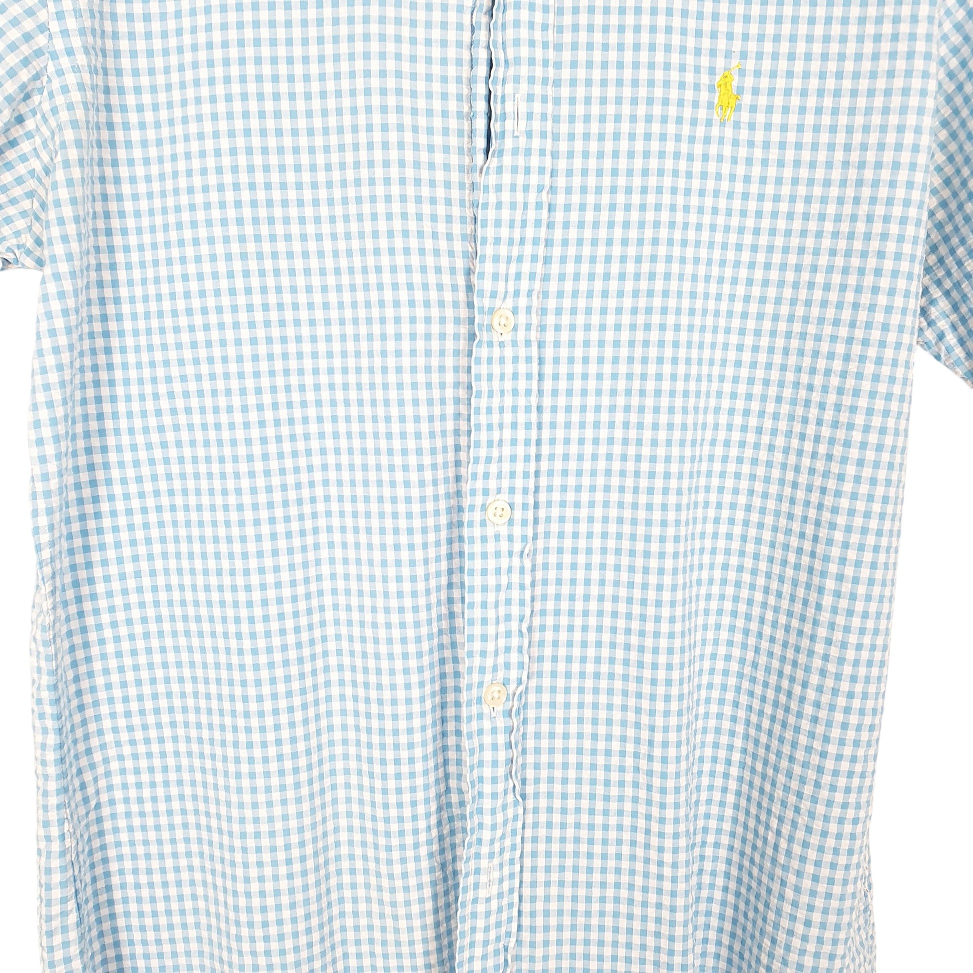 Mens Blue Ralph Lauren  Short Sleeve Shirt