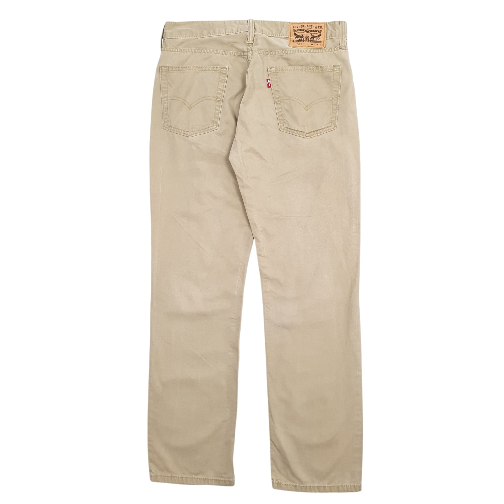 Mens Beige Levis  514 JeansW32 L32