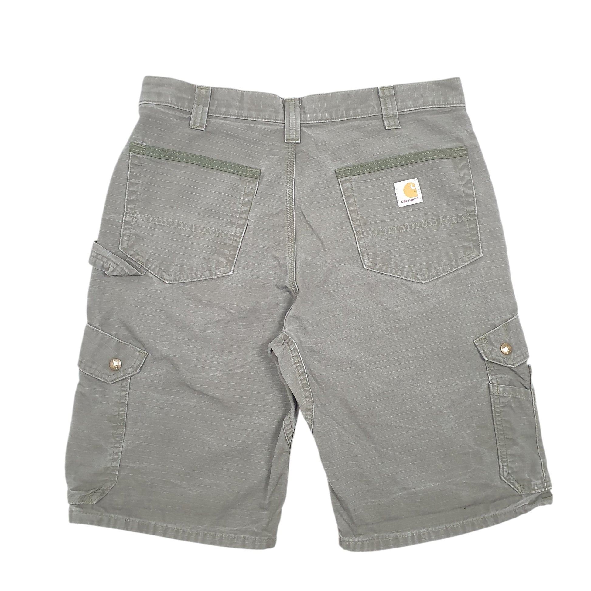 Mens Khaki Carhartt Workwear B357 Ripstop Cargo Shorts