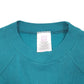 Womens Green Hanes Her Way Raglan Vintage 90s Crewneck Jumper