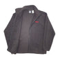 Mens Black Fila  Full Zip Jumper