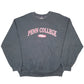 Mens Grey MV Sport Penn College Mom USA Crewneck Jumper