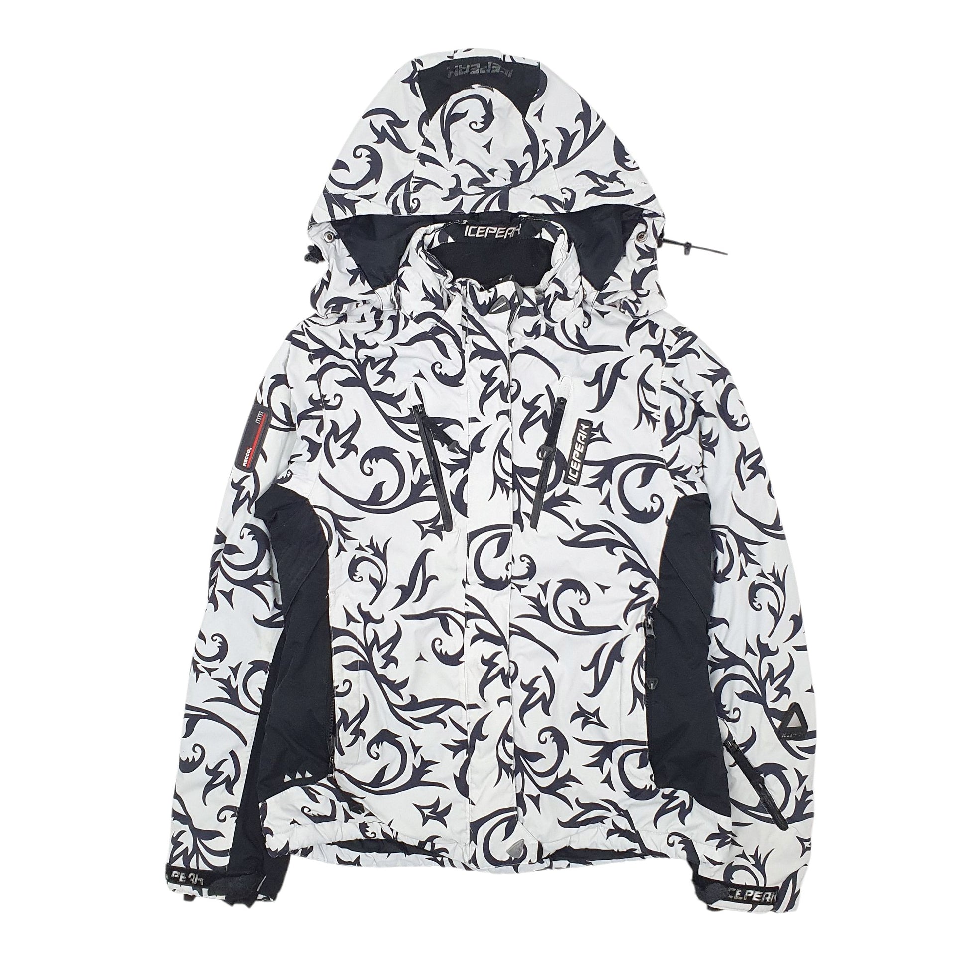 Womens White Icepeak   Coat