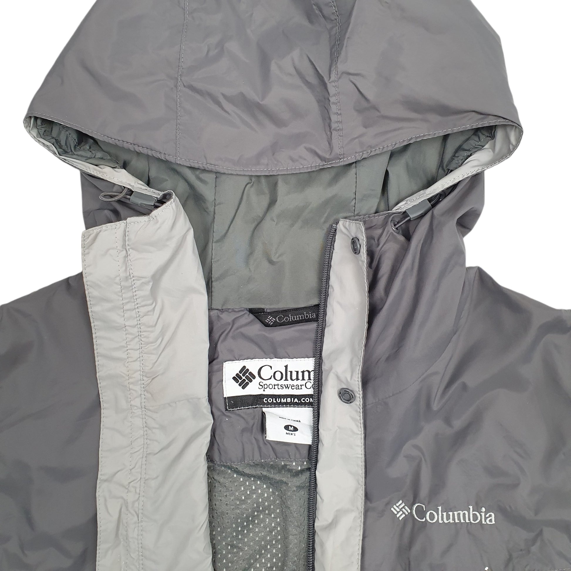 Mens Grey Columbia Sportswear   Coat