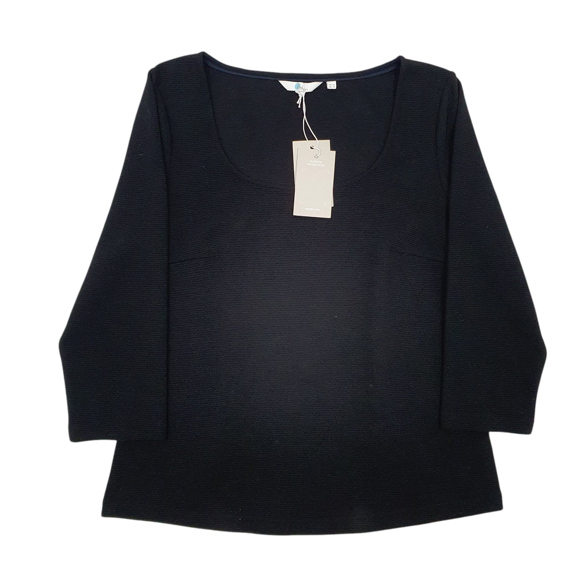 Womens Black Boden  Long Sleeve T Shirt
