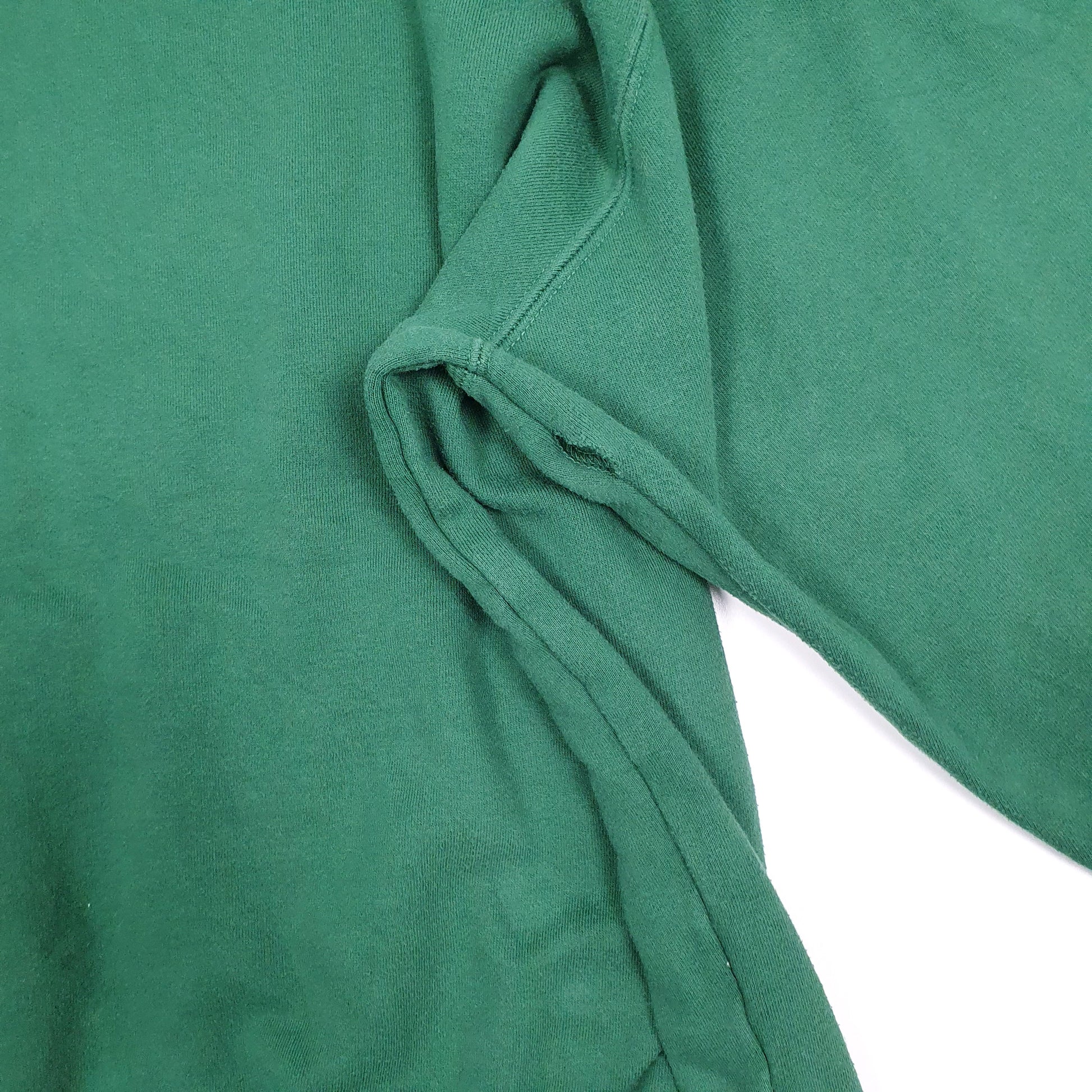 Mens Green Nike Vintage 00s Team Centre Swoosh USA College Tulane Hoodie Jumper