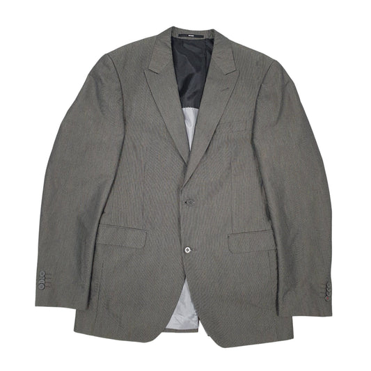 Mens Grey Bogie Slim Fit  Coat