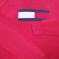 Mens Red Tommy Hilfiger Knit Box Logo Crewneck Jumper