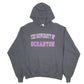 Mens Grey Champion University of Scranton Spellout Hoodie Jumper