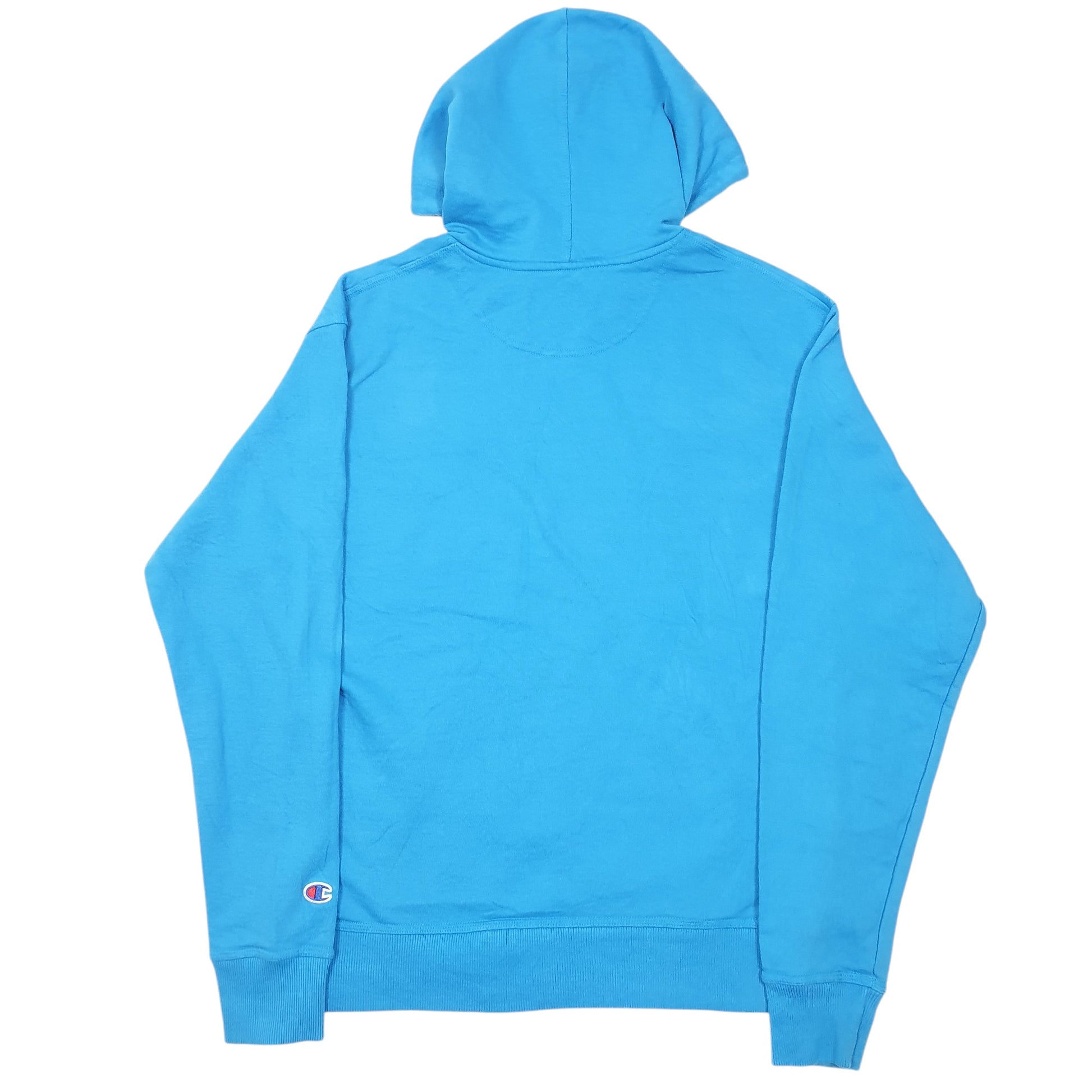 Mens Blue Champion  Hoodie Jumper