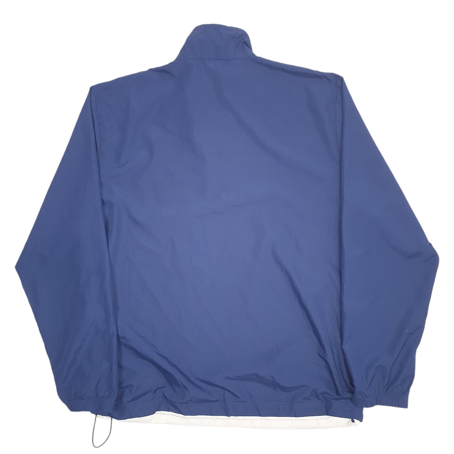 Mens Navy Adidas Football Heath Hayes Track Quarter Zip Jumper