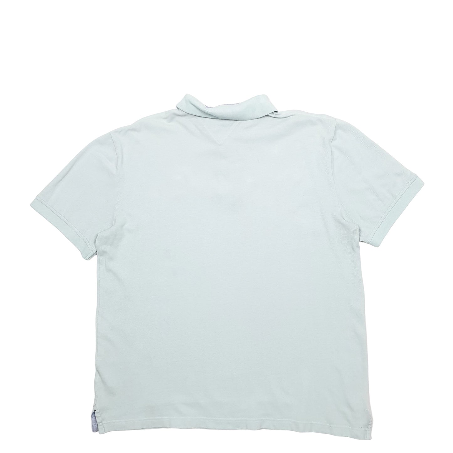 Mens Green Tommy Hilfiger  Short Sleeve Polo Shirt