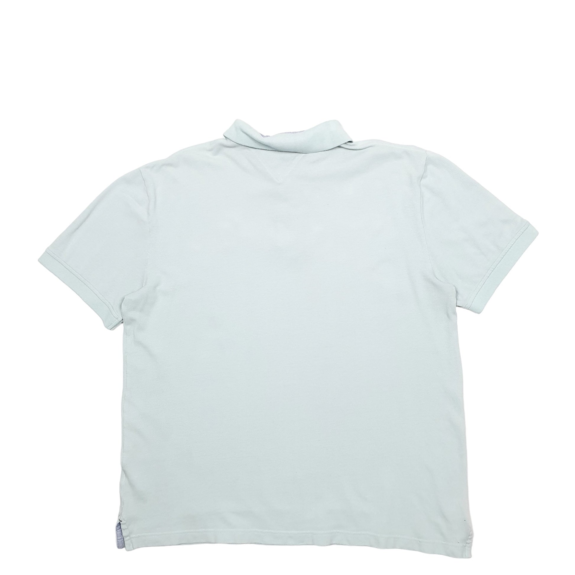 Mens Green Tommy Hilfiger  Short Sleeve Polo Shirt