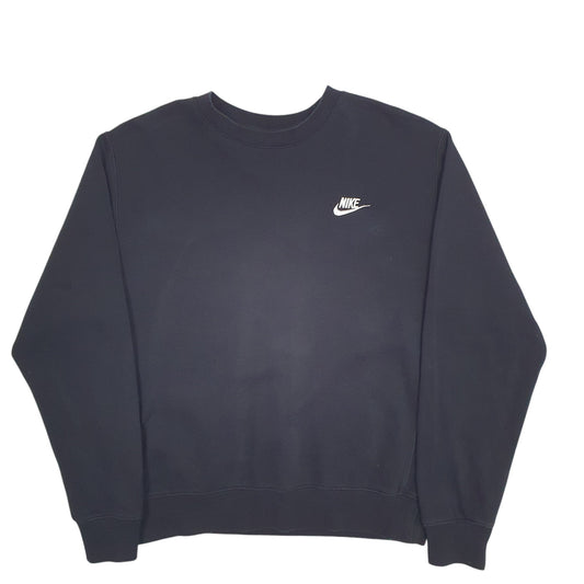 Womens Black Nike  Crewneck Jumper