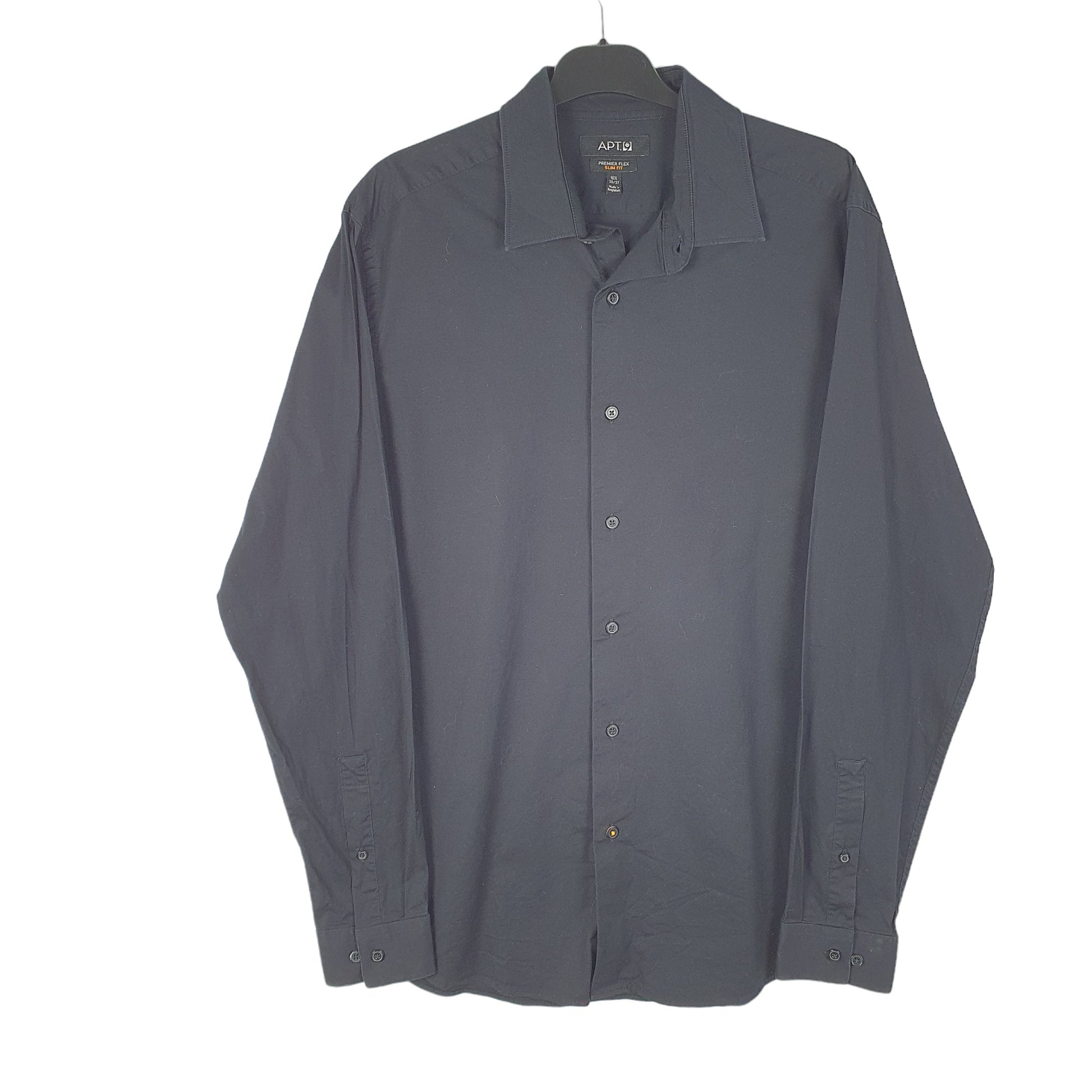 apt 9 dress shirt Mens . Premier Flex Shirt. Slim Fit Stretch Fabric 16-16.5 multiplying your outfit options APT.9 Slim Fit Long Sleeve