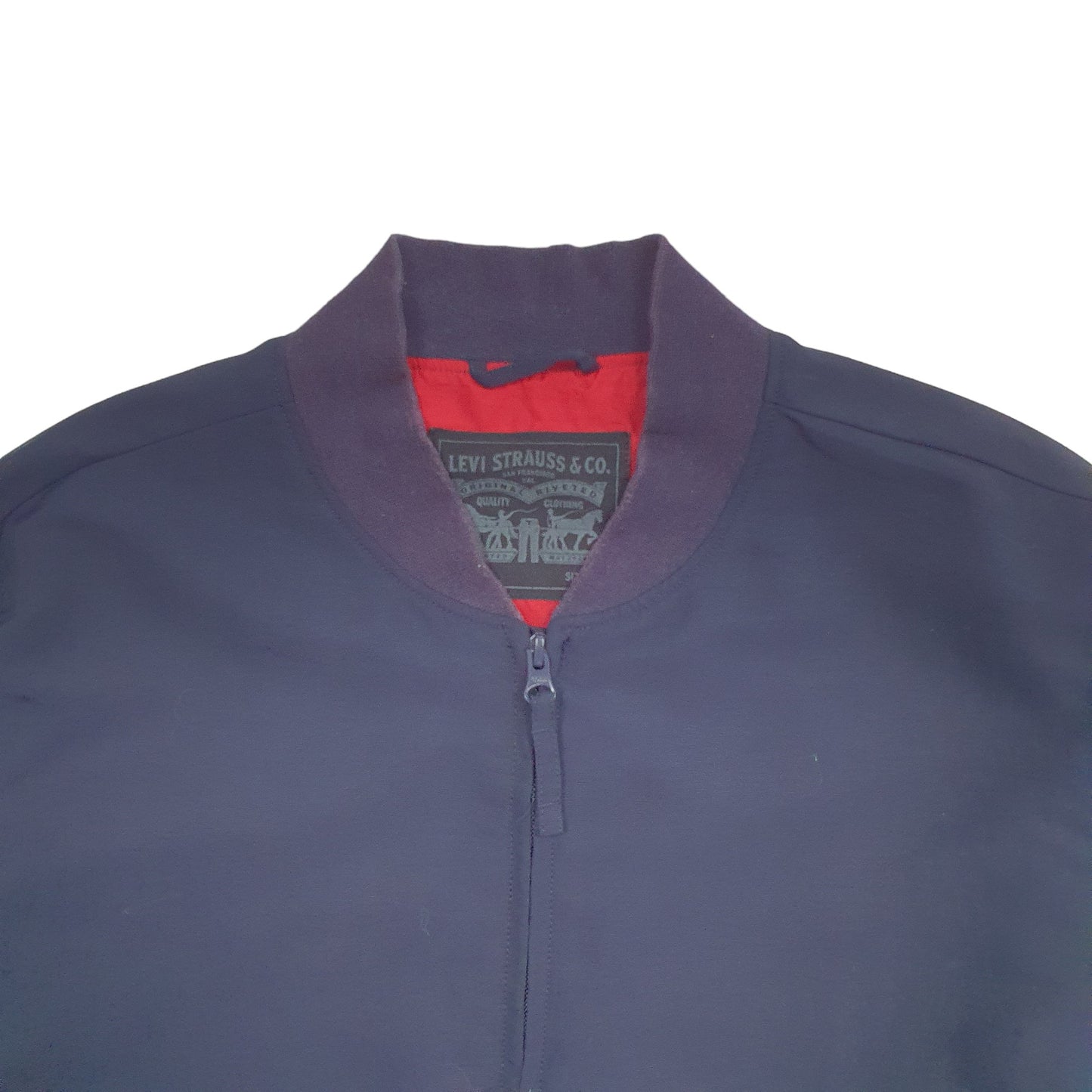 Mens Navy Levis   Coat