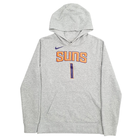 Mens White Nike NBA Phoenix Suns Booker 1 Hoodie Jumper