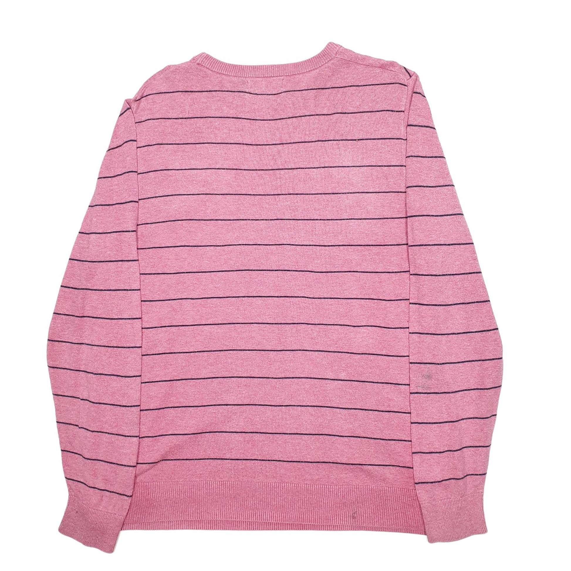 Mens Pink Nautica Knit Crewneck Jumper