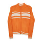 Womens Orange Shampoo Cable Knit Full Zip Jumper