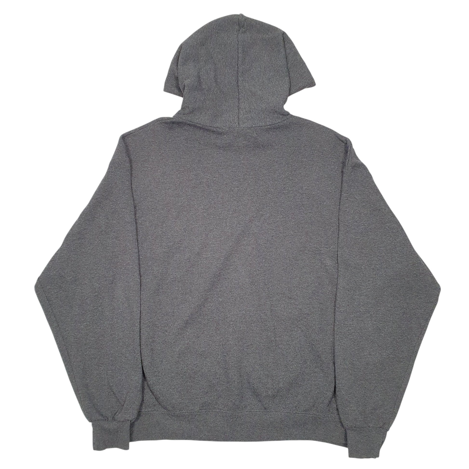 Mens Grey Champion Hawks Basketball USA Spellout Hoodie Jumper