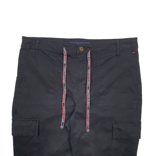 Womens Black Tommy Hilfiger  Cargo Trousers