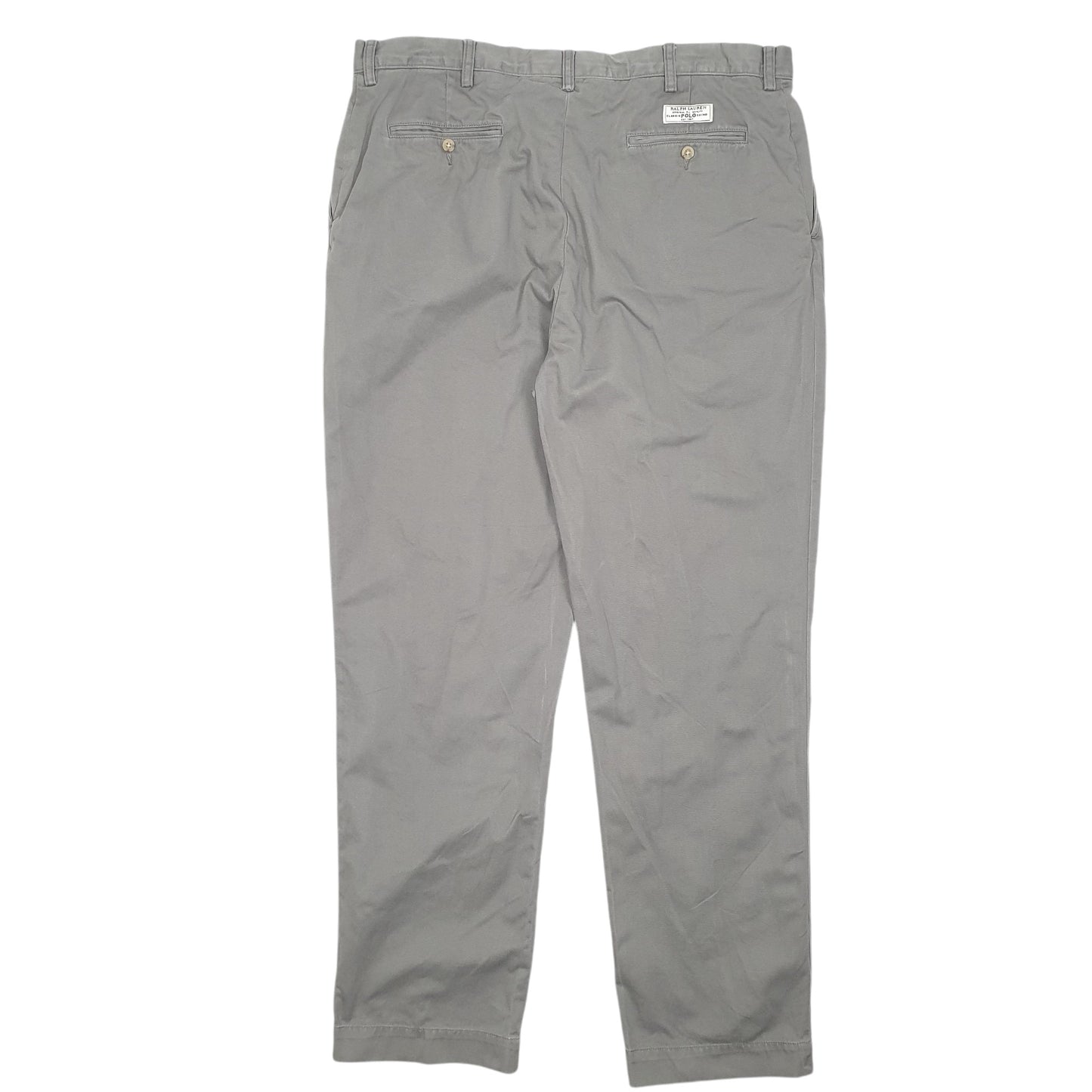 Mens Khaki Polo Ralph Lauren Prospect Pant Vintage Chino Trousers