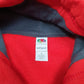 Womens Red Fruit Of The Loom Jefferson Red Devils Spellout Hoodie Jumper