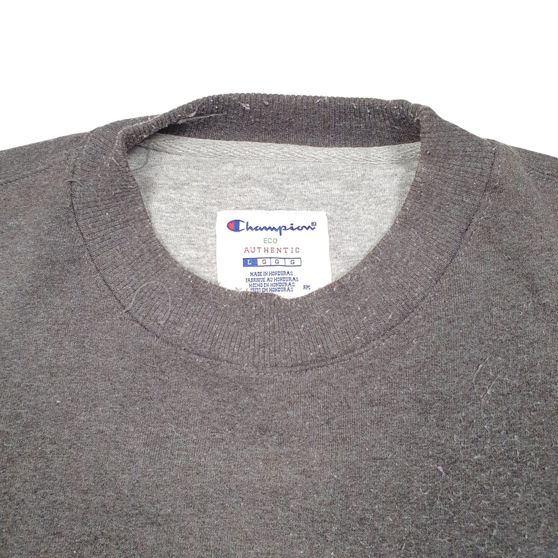 Mens Grey Champion  Crewneck Jumper