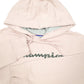 Mens Pink Champion Script Hoodie Jumper