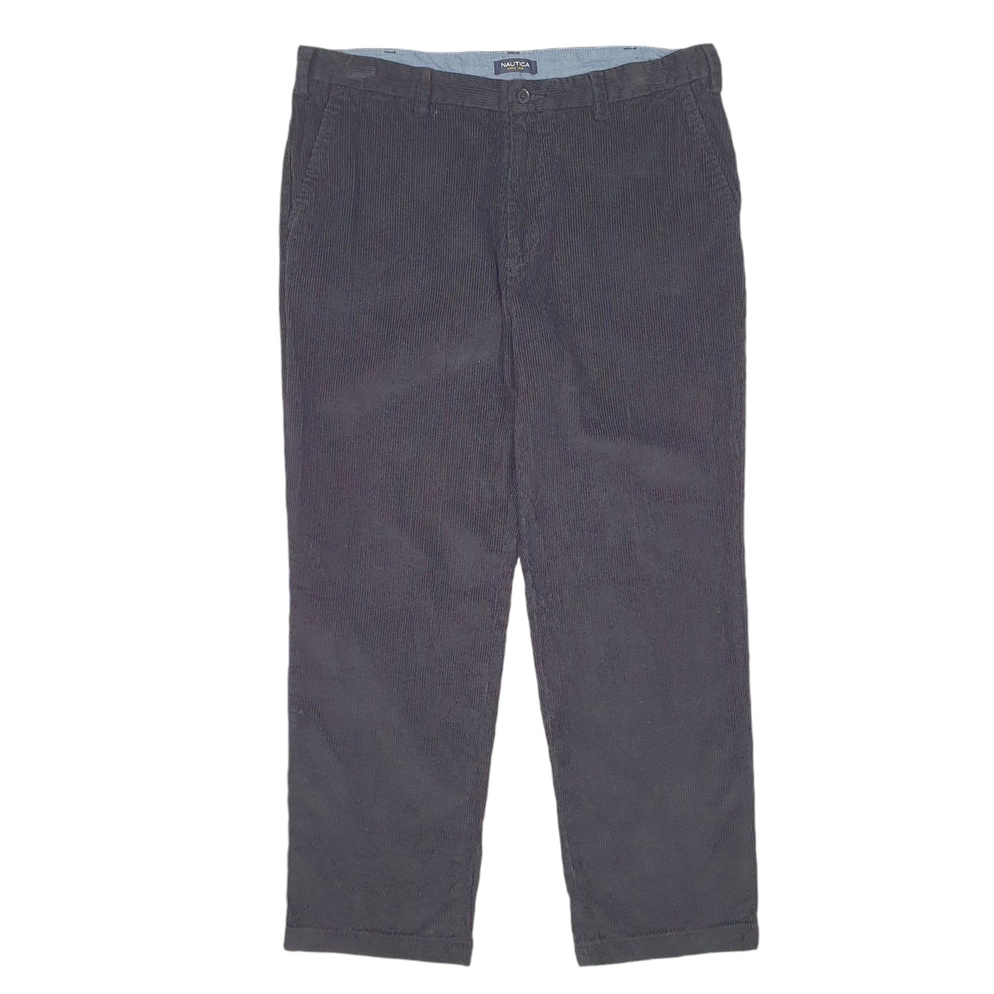 Mens Black Nautica Deck Pant Cords Corduroy Trousers