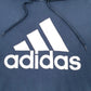 Mens Blue Adidas Golf Hoodie Jumper