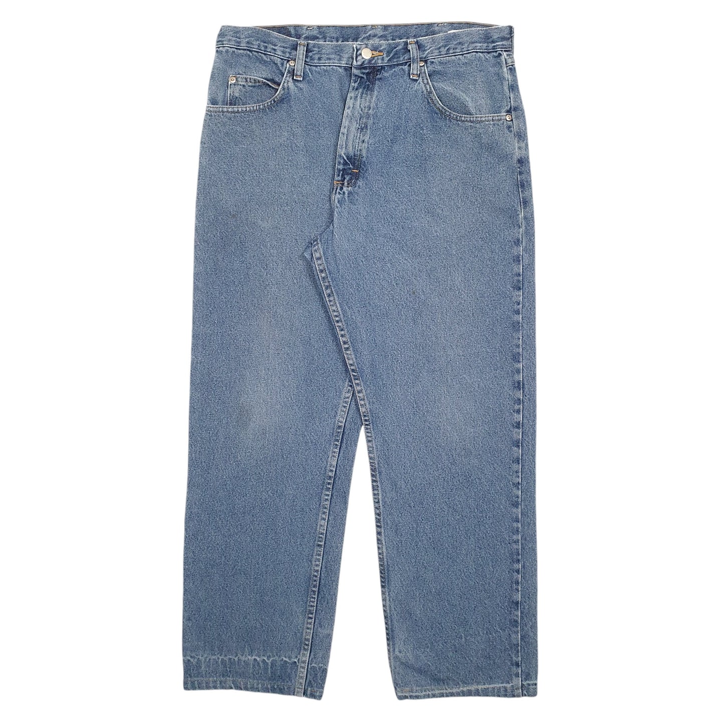 Mens Blue Wrangler Relaxed 9760WDR JeansW36 L30