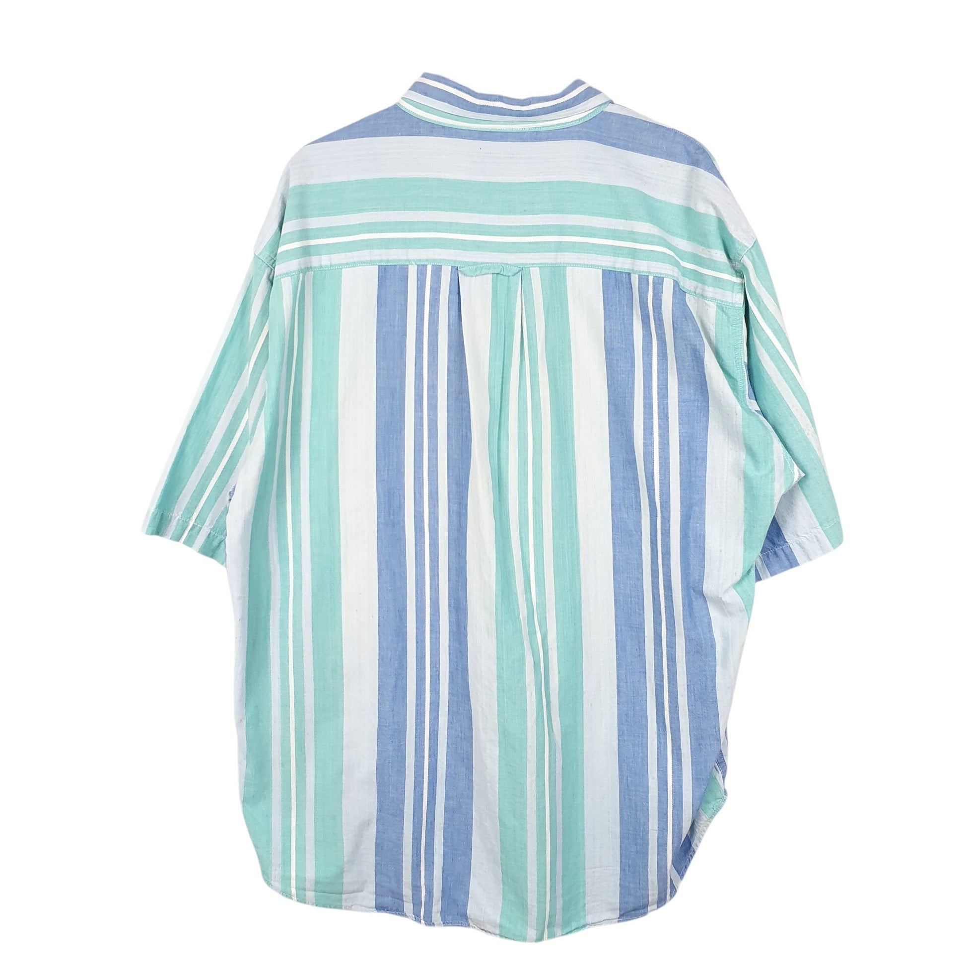 Mens Blue Dockers  Short Sleeve Shirt