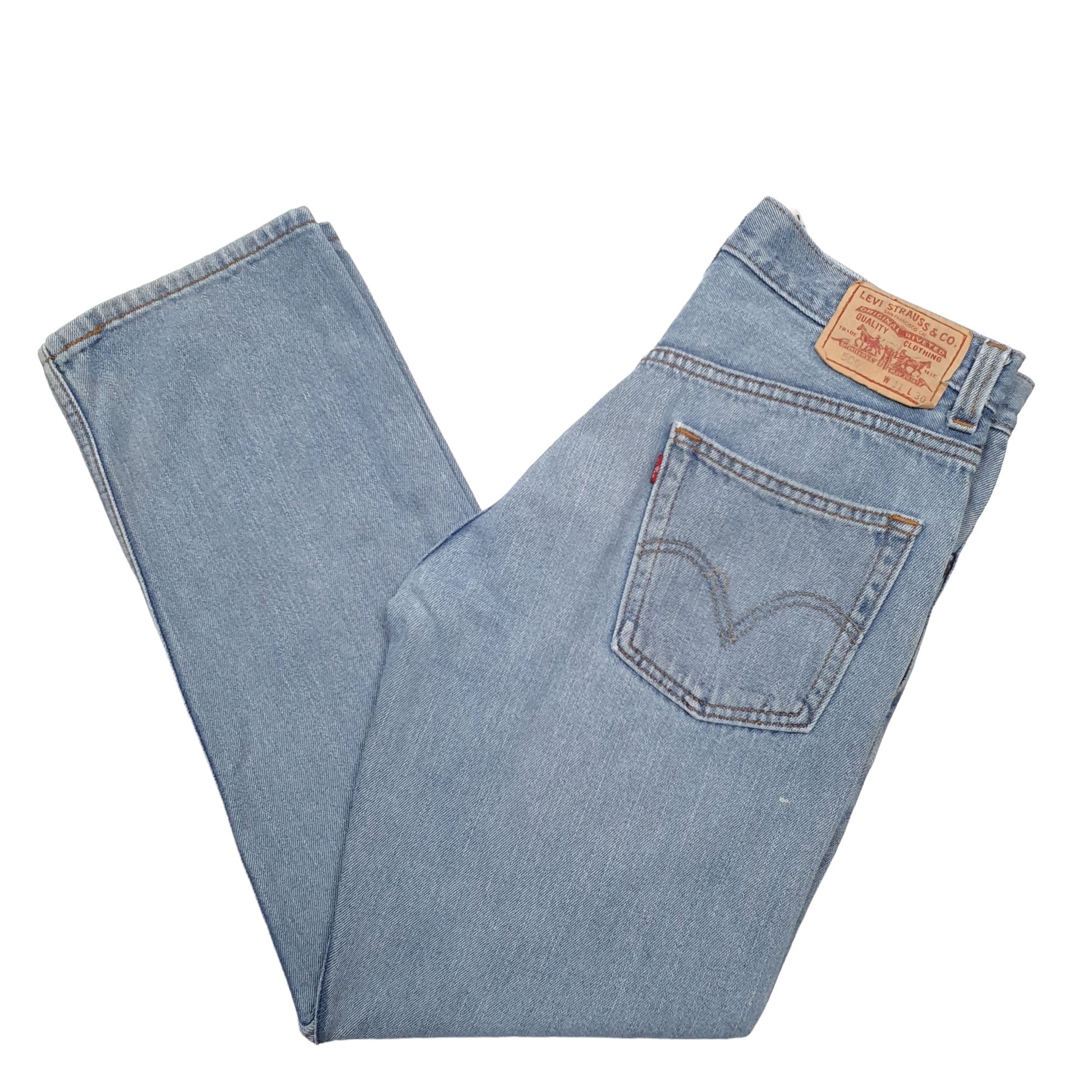 Mens Blue Levis  505 JeansW31 L30