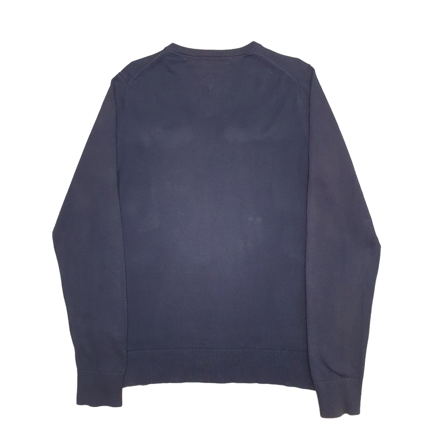 Mens Navy Tommy Hilfiger Knit Crewneck Jumper
