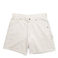 Mens Cream Lee Dungarees Carpenter Shorts