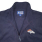 Mens Navy Starter NFL Quarter Zip Jumper