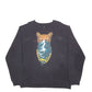 Mens Black Puma Cat Crewneck Jumper