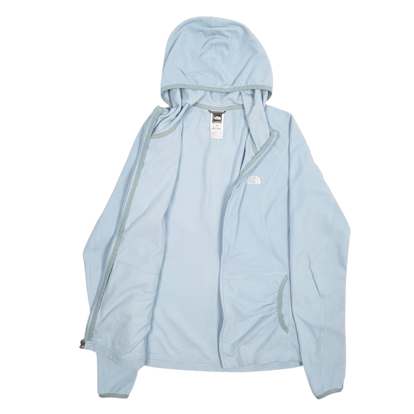 Womens Blue The North Face TKA100 Full Zip Jumper