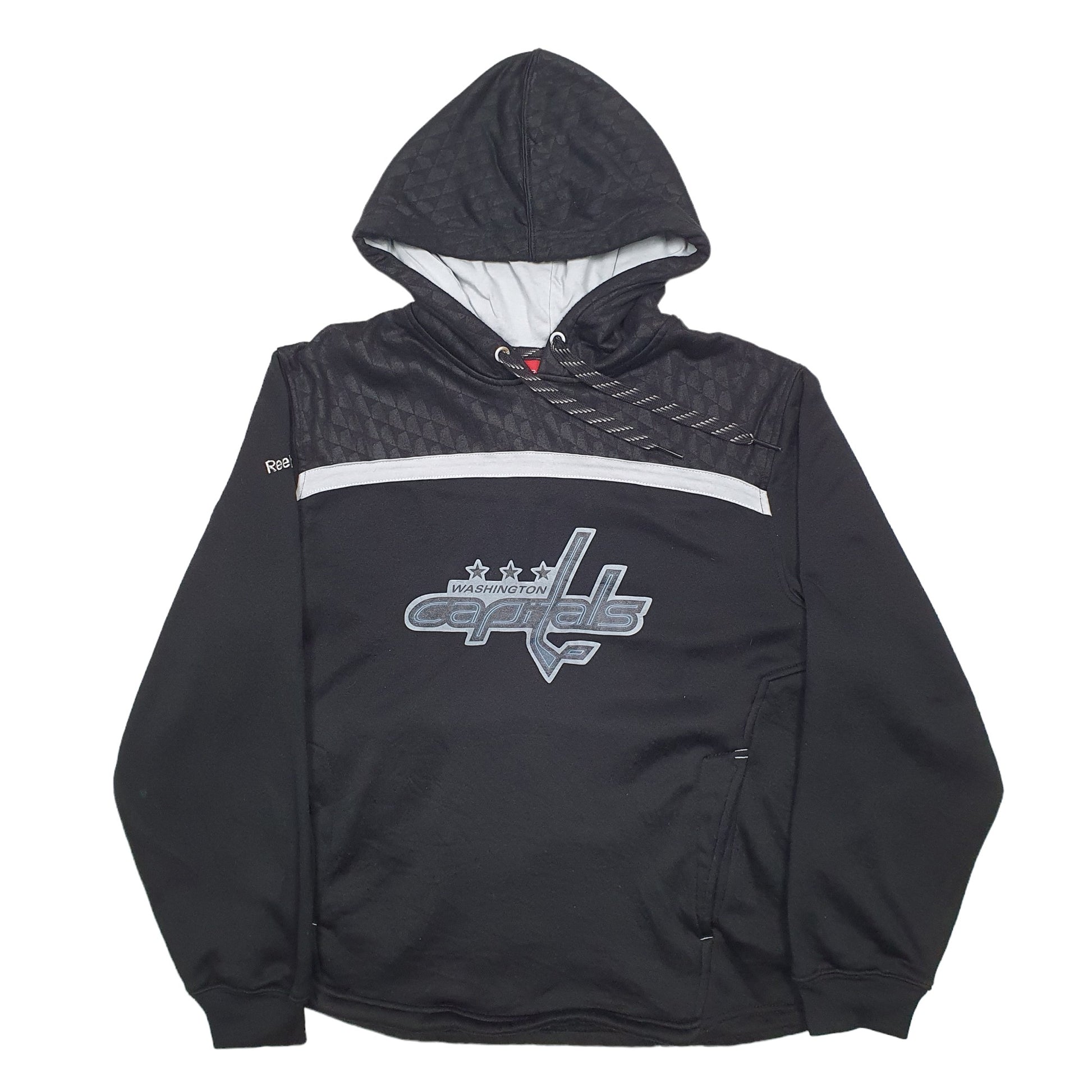Mens Bl Reebok USA College Hoodie Jumper
