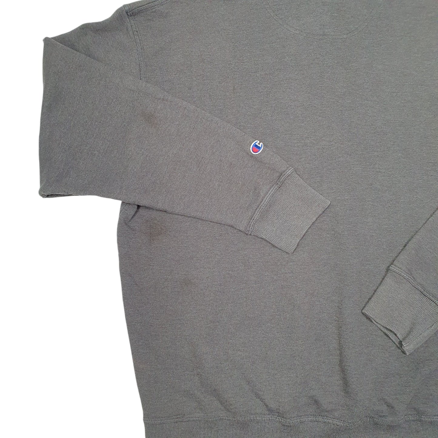 Mens Grey Champion  Hoodie Jumper