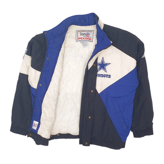 Mens Black Apex One NFL Dallas Cowboys Vintage 1990s  Coat