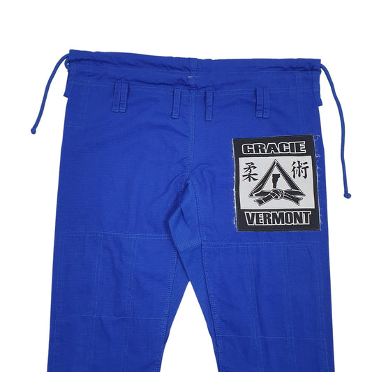 Mens Blue Unbranded Work Wear Jogger Trousers