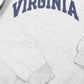 Mens Grey Champion Virginia Spellout College USA Crewneck Jumper