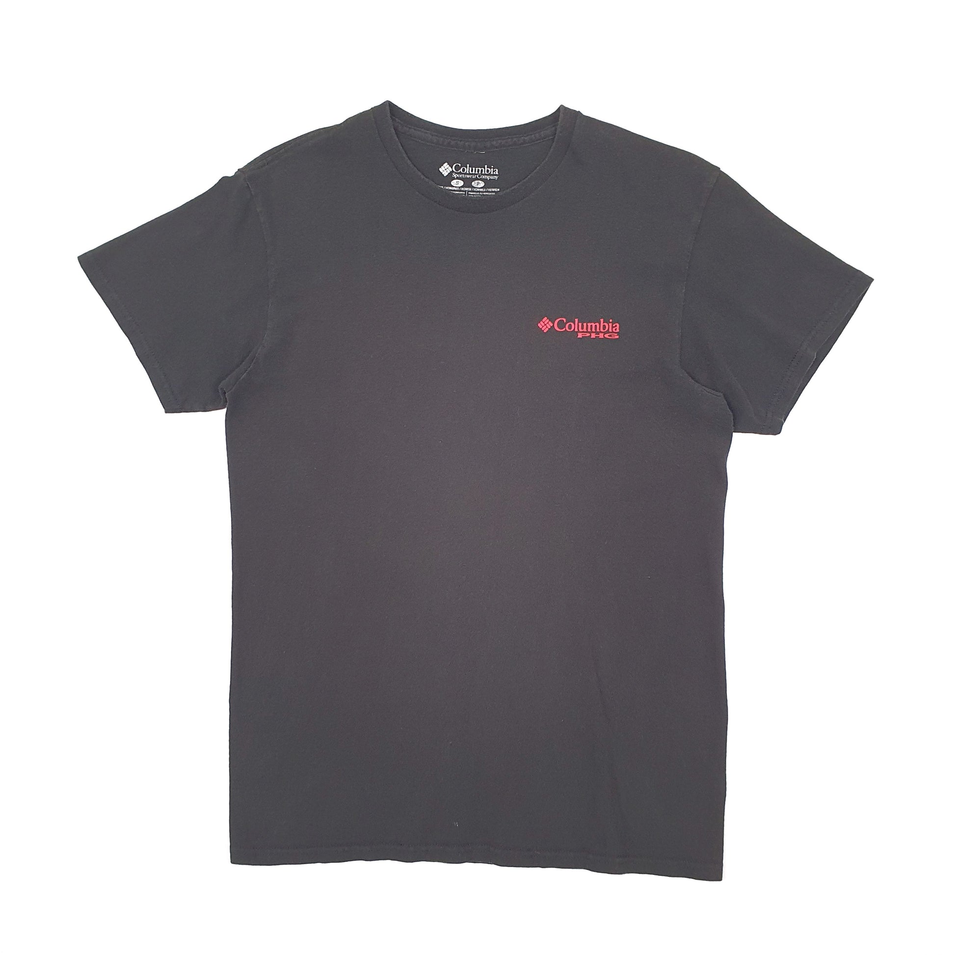 Mens Black Columbia Sportswear PHG Hunting Short Sleeve T Shirt