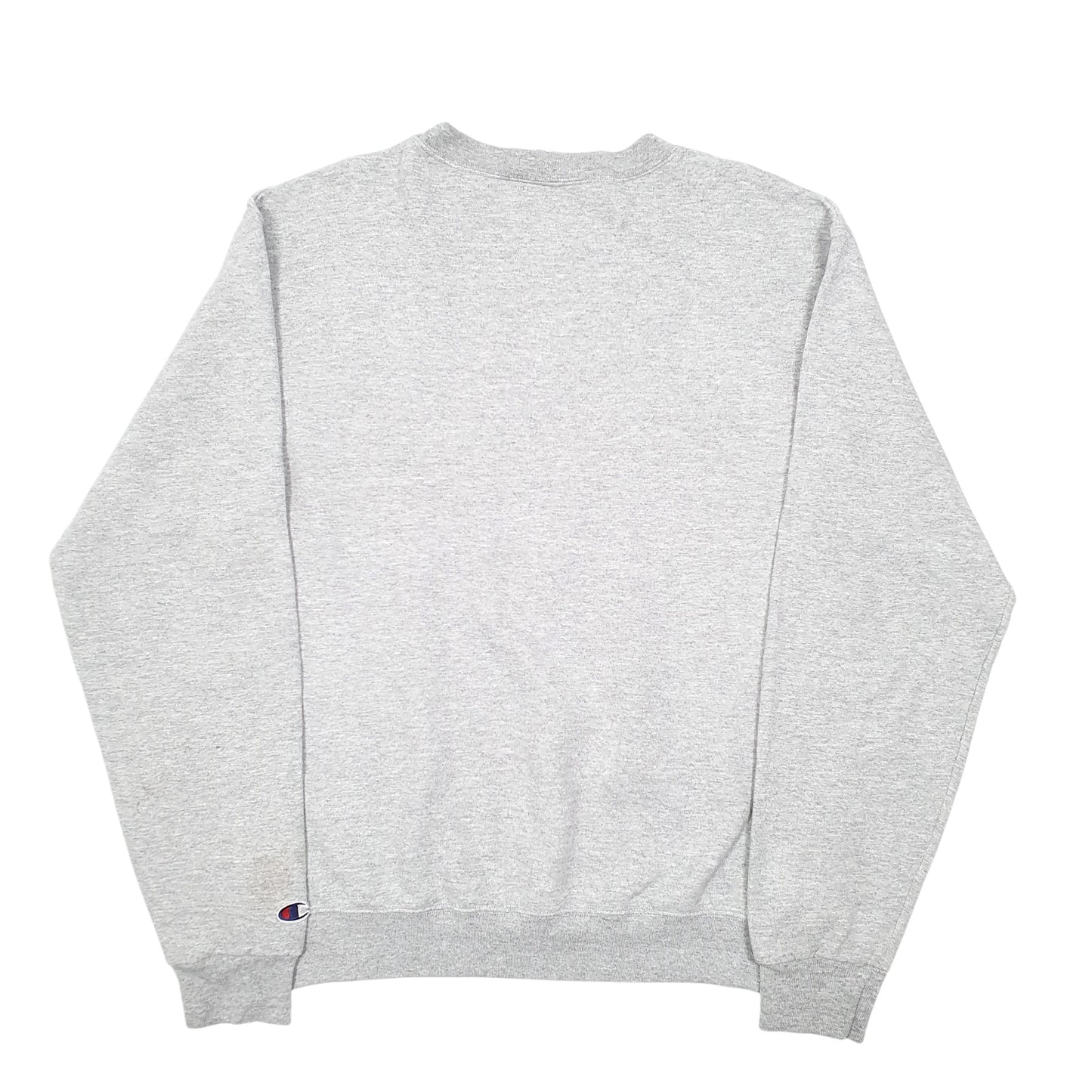 Mens Grey Champion St John's Northwestern College USA Spellout Crewneck Jumper