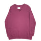 Mens Burgundy Champion V Neck Crewneck Jumper