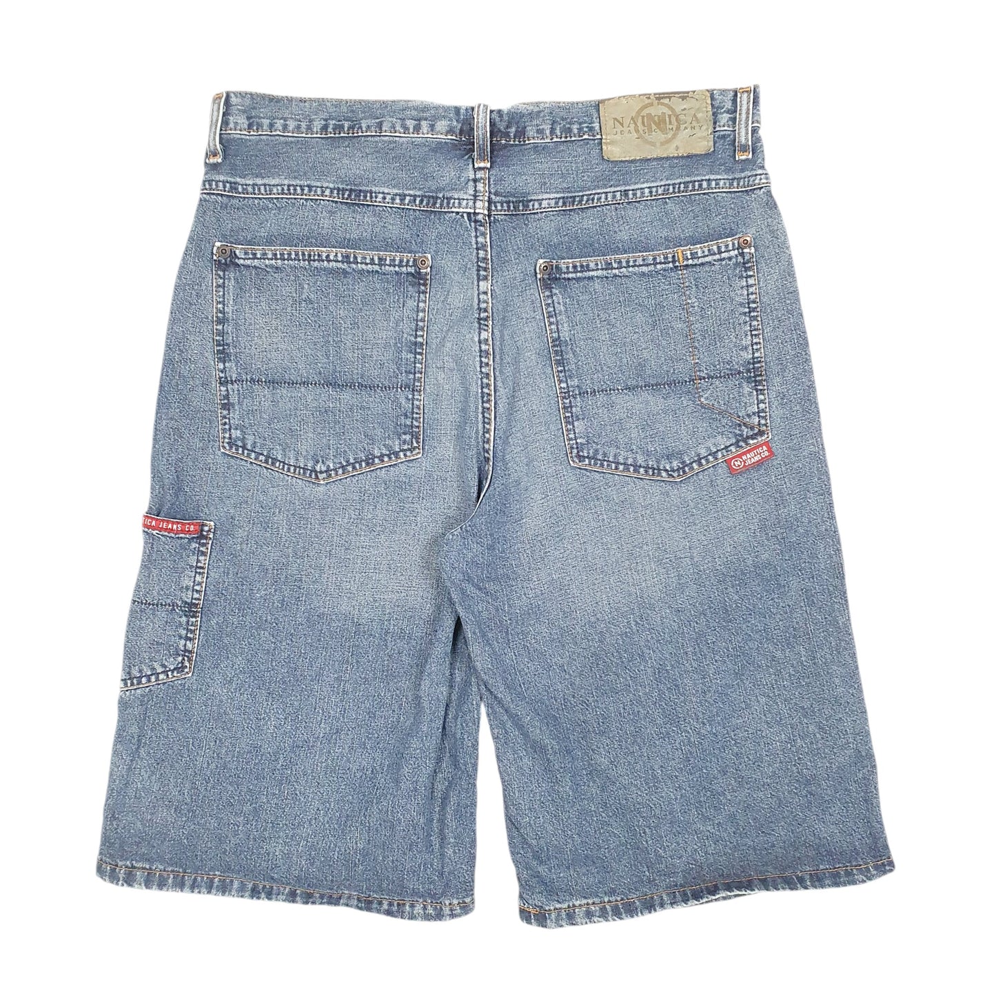 Mens Blue Nautica Jean Jorts Denim Shorts